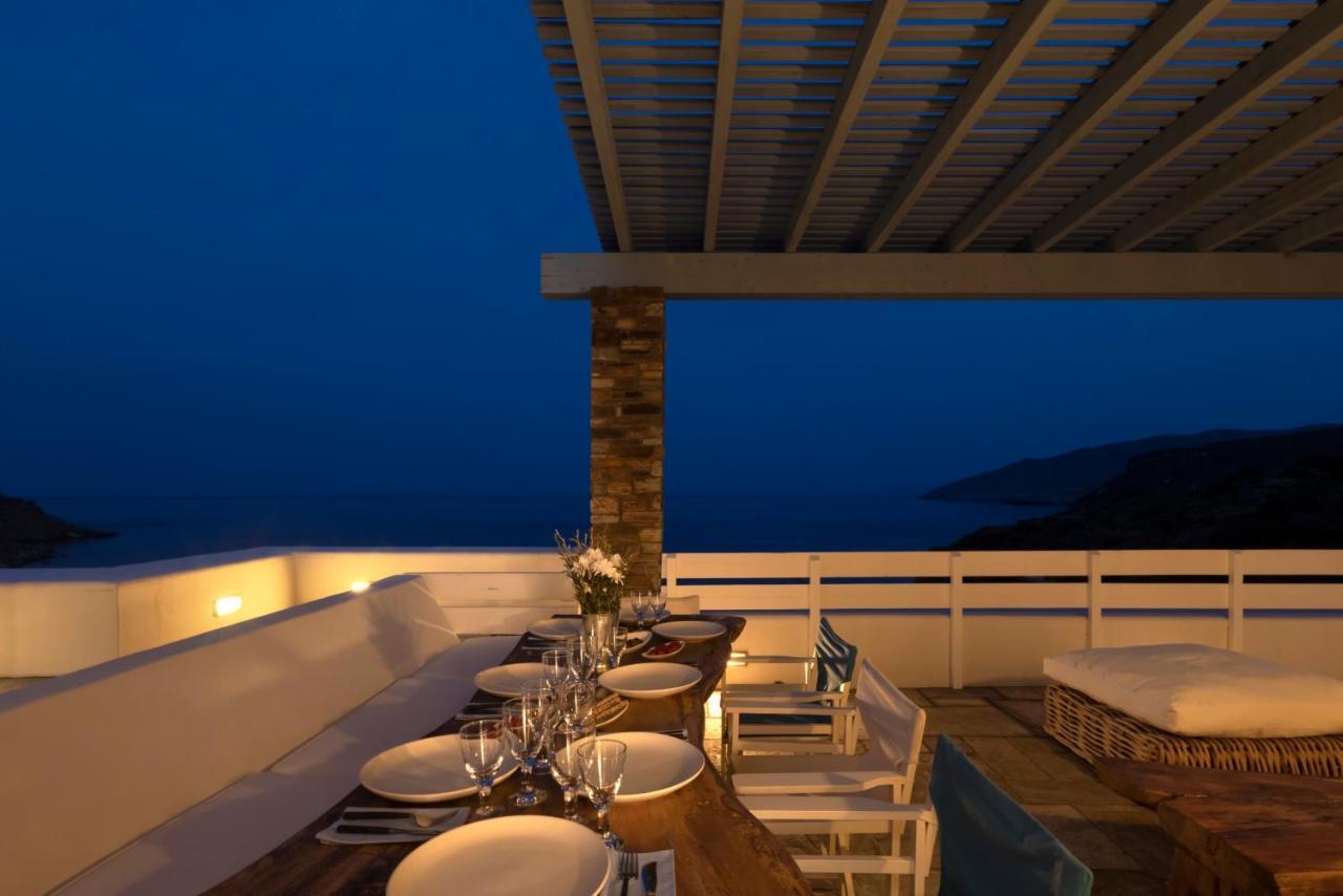 Luxury Villa By The Beach Steniaí Exteriör bild