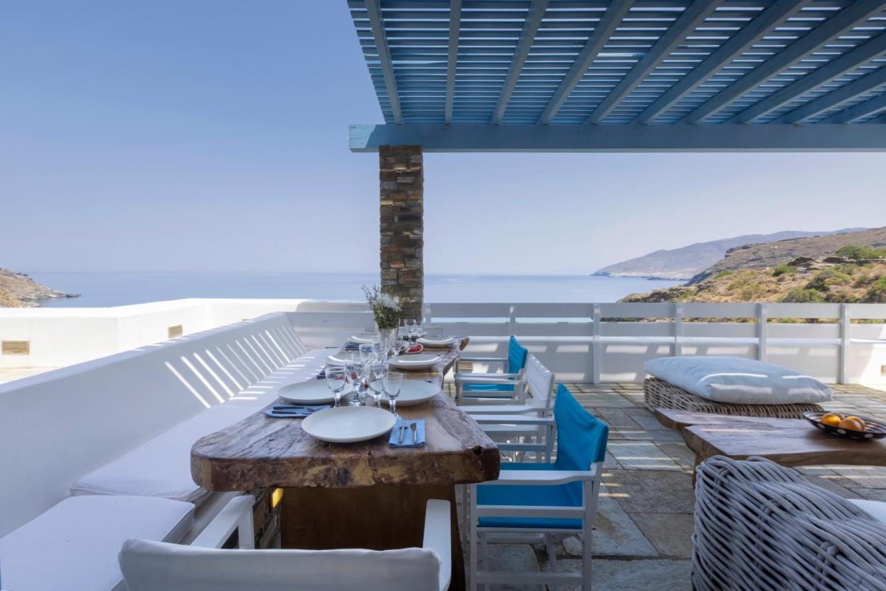 Luxury Villa By The Beach Steniaí Exteriör bild