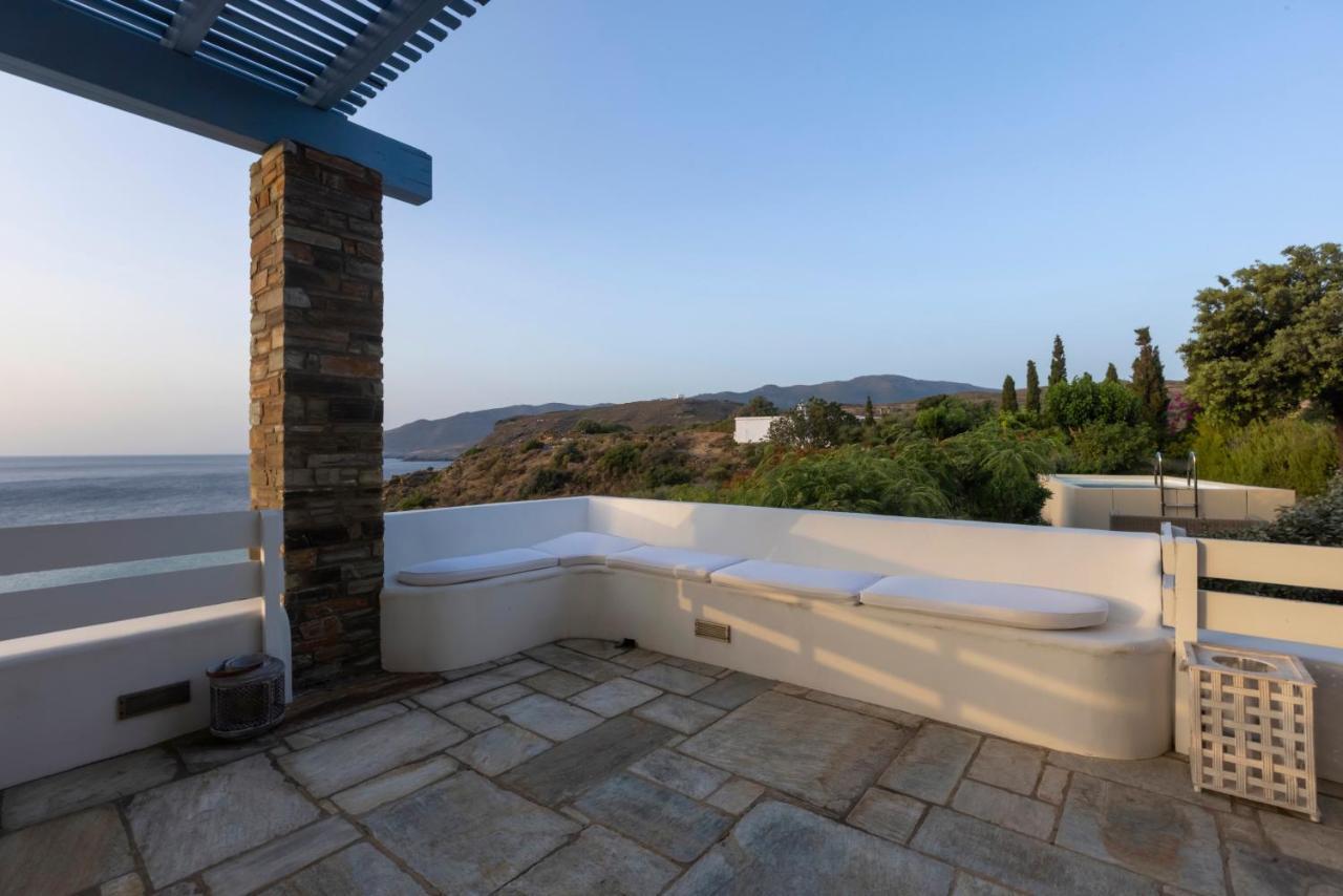 Luxury Villa By The Beach Steniaí Exteriör bild